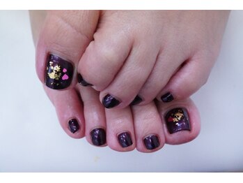 プチリリィ(Petit Lily)/ペディキュアでもチョコレート