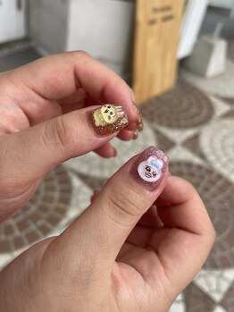 キャラクターパーツもあります♪