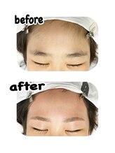 ファーストアイ 元町店(First eye)/アイブロー＋おでこ