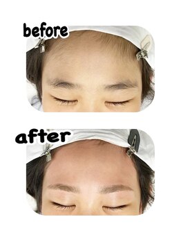 ファーストアイ 元町店(First eye)/アイブロー＋おでこ