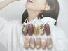 【初回限定】オフ無料×ドライケア付きハンドトレンド定額デザイン¥8400