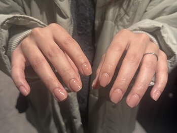 ジュベネイル(juve.nail)/ワンカラー自爪美しく
