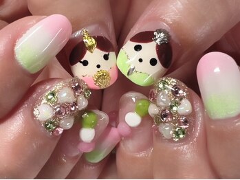 ジェリーボックス(jelly box)の写真/【ご新規様/デザイン90分フリーコース¥6900】季節・イベントに合わせた自分好みのアートネイルで気分上々♪