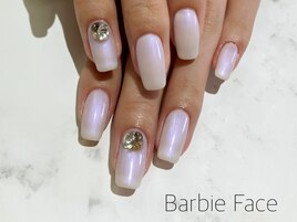 Vカットストーン×偏向パール