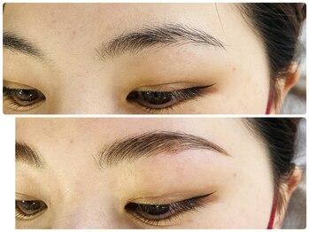 ブリリアン/眉毛を整えて、新しい職場に!