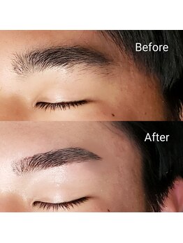 シェアキ(Chez Aki)/メンズ 眉スタイリング