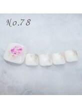 はあとねいる 大阪福島店/フットネイル：No.78