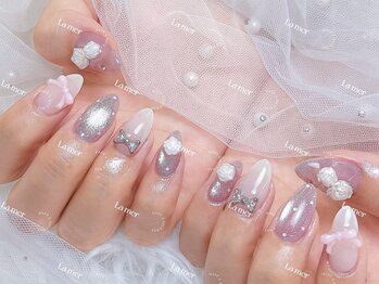 ラメール(La mer)/春ネイル