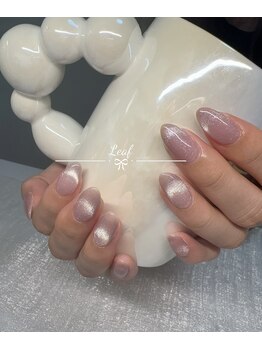 リーフ(LEAF)/春夏お勧めマグネットネイル