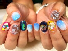 シーネイルズ(Shee nails)/海がテーマのネイル