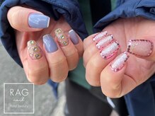ラグ ネイル(RAG nail)/キラキラ/スパンコール