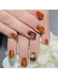 べっ甲nail