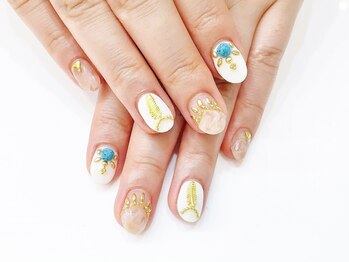 ネイルコレクション ベビーピンク(Baby Pink)/ジェルアート放題☆エスニック