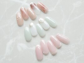 【ニュアンスネイル】