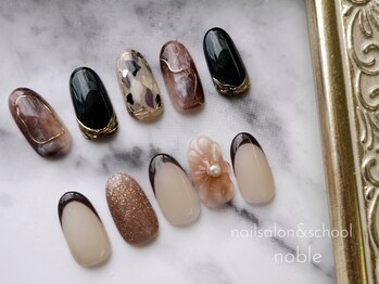 ネイルサロンアンドスクール ノーブル(noble)/チップサンプル
