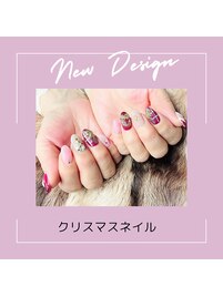 クリスマスネイル