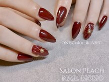 サロン ピーチ(Peach)の雰囲気（丁寧ケア♪持ち込み/フィルイン/アート/シンプル/デザイン）