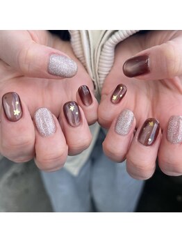 マグネットネイ♪星ネイル♪