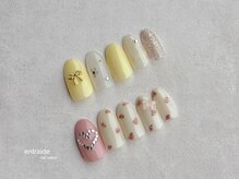 アントレッド(entraide)/ちゅるんガーリーネイル