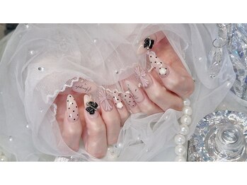 fannail【パラジェル/フィルイン/長さだし/ワンカラー/定額/ワンホン/名古屋/上前津】/2時間アートコース+ロング料金