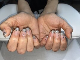 ラメグラデーション