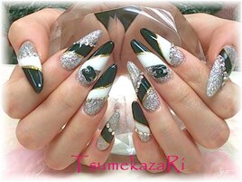 ★銀×ブラック×ホワイト★