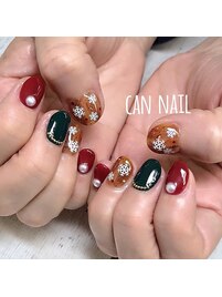 クリスマス結晶ネイル！