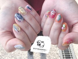 欲張りニュアンスネイル