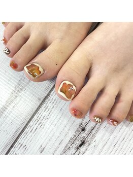 ミファネイル(mihwa nail)/フットニュアンスネイル！
