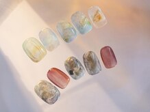 アイネイルズ 吉祥寺店(I nails)/シアー空ニュアンスネイル