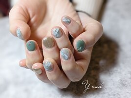 振り袖ネイル