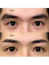 バルブ(BaREB)/メンズ眉毛☆ストレート眉