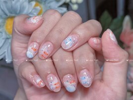 夏金魚ネイル