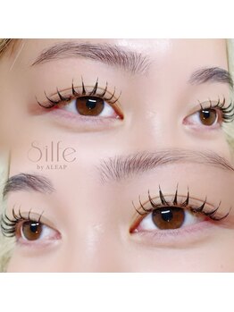 シルフバイアリープ(Silfe by ALEAP)/フラットラッシュ120本