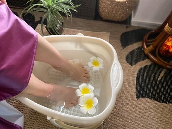 ジェリタブラン/よもぎ蒸しと酵素入りフットバス