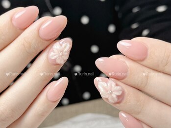 ルリン(Rurin)/春ネイル/定額ネイル