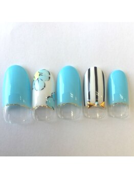 アマービレ(Amabile)/フラワーネイル￥9980