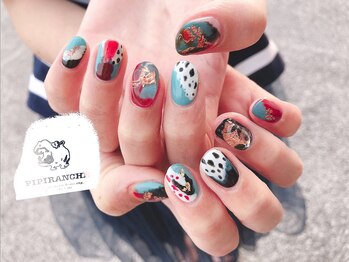 ピピランチェ(PIPIRANCHE)/個性派ニュアンスネイル