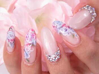 トータルビューティーアンドアズフローラ(Total Beauty & a`s Flora)/ウェディングに♪繊細3Dフラワー