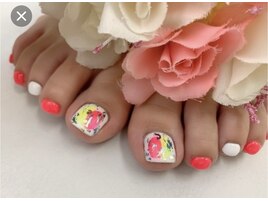 [中村]FOOT☆塗りかけネイル