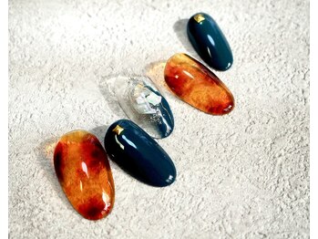 プールヴー☆オングル/秋ネイル