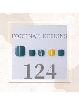はあとねいる JR宇都宮駅東口店/Foot Nail Design 124