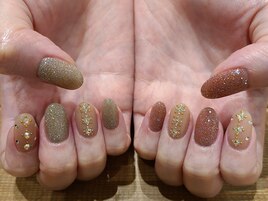 キラキラ フラッシュネイル