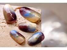 ステムネイル 下北沢(stem nail)/マーブル　アート　ニュアンス