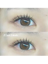 タイプ スリー フォー アイ(Type THREE for eye)/フラットラッシュ100本