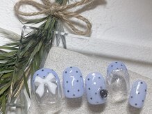 ブレス 仙台駅前本店(BLESS)/りぼん×ドットガーリーネイル