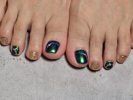 【FOOT】ミラーネイル