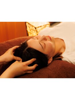 ヘッドスパで癒されたい