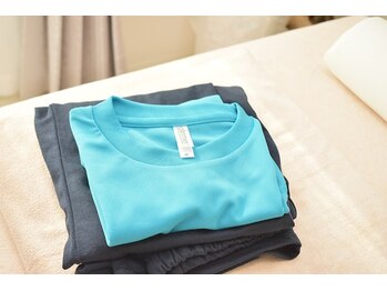 リラクファーマ 本店/もみほぐし整体用着替え