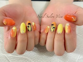 ヤシの木デザイン☆